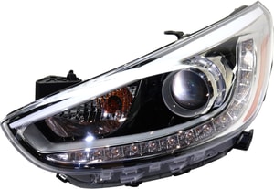 2012 - 2017 Hyundai Accent Headlight Assembly - Left Driver