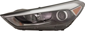 2016 - 2018 Hyundai Tucson Headlight Assembly - Left Driver