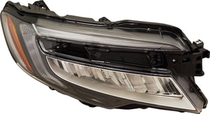 LED Headlight Assembly for Honda Passport 2019-2021, Honda Pilot 2019-2022, Right Passenger, Elite/Touring Models, Replacement (CAPA Certified)