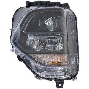 Headlight Assembly for Hyundai Sante Fe 2019-2020, Left Driver, Halogen, Replacement