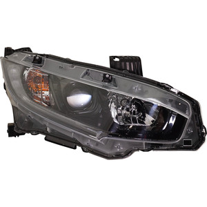 2018 - 2018 Honda Civic Headlight Assembly - Right Passenger