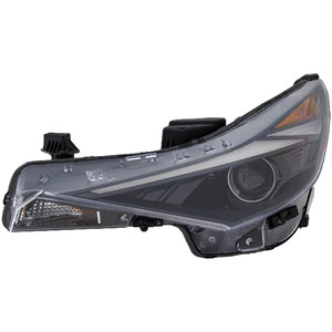 Headlight Assembly for Hyundai Elantra 2021-2023, Left Driver, Halogen, Hybrid, Fits Non-Hybrid USA Built Vehicle, Replacement