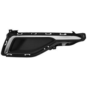 Fog Light Cover for Hyundai Sonata 2015-2017, Right Passenger Side, without Daytime Running Light, Replacement