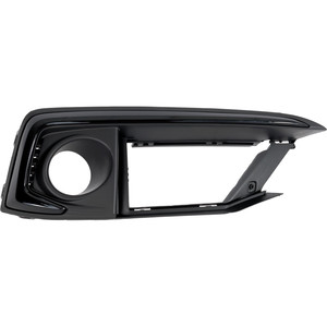 Front Fog Light Molding for Honda Civic 2019-2021, Right Passenger Side, Black, Sport Model, Compatible with Sedan 2019-2021/ Coupe 2019-2020, Replacement