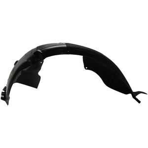 Front Fender Liner for Hyundai Sonata 2018-2019, Left Driver, Plastic, Injection + Thermo Form, Excluding Hybrid Model, without Chrome, Replacement