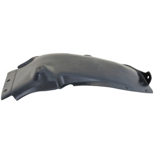 Rear Fender Liner for Hyundai Elantra 2017-2018, Left Driver, Polyethylene, Vacuum Form, Rear Section, Wheelhouse Liner, 1.4L/2.0L Turbo Eng, Korea Built Vehicle, Replacement