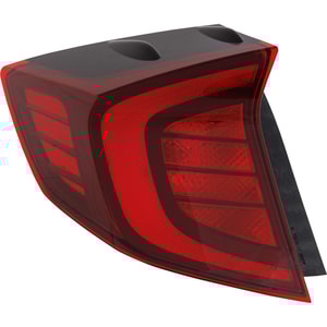Outer LED Tail Light Assembly for 2020-2022 Hyundai Sonata, Fits Preferred/N Line/SE/SEL Models, Left Driver Side, Replacement