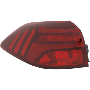 LED Tail Light Assembly for Hyundai Tucson 2019-2021, Outer Left Driver, Replacement
