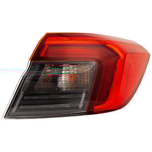 LED Tail Light Assembly for 2022-2023 Honda Civic Sedan, Outer Right Passenger Side, Replacement