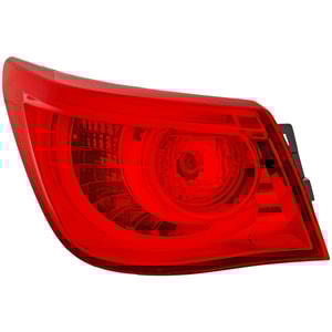 2016 - 2017 Infiniti Q50 Tail Light Rear Lamp - Left Driver