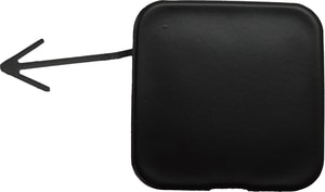 Rear Bumper Tow Hook Cover for Infiniti Q50 2014-2017, Replacement