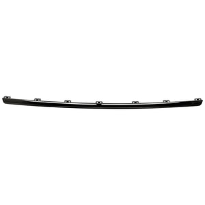 Front Bumper Molding Applique for Jeep Grand Cherokee 2022-2023, Type 2, Primed (Ready to Paint), without Tow Hooks, Replacement