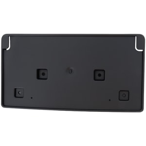Front License Plate Bracket for Jeep Compass 2017-2021, Black, Trailhawk/Sport with Upland Appearance Package, USA Built Vehicle, Replacement