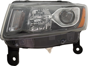 2014 - 2016 Jeep Grand Cherokee Headlight Assembly - Left Driver