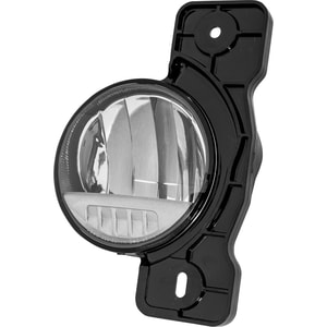 Front Fog Light Assembly for Jeep Wrangler JK (2007-2018) and Gladiator (2020-2021) Left Driver Side, LED, Type 1, Suitable for Rubicon, Launch Edition, Mojave Models, Replacement (CAPA Certified)