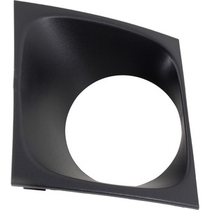Front Fog Light Molding for 2017-2022 Jeep Grand Cherokee, Right Passenger=Left Driver, Black, Fit Laredo, Overland, Limited (excluding Limited X Package), Trailhawk Models, Replacement