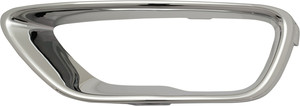 Front Fog Light Molding for Jeep Grand Cherokee WK 2014-2022, Left Driver, Chrome, Suitable for Laredo, Overland, Limited (excluding Limited X Package), Trailhawk Models, Replacement