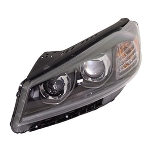 Headlight Assembly for Kia Sorento 2019-2020, Left Driver, Halogen, Without Adaptive Headlight, Replacement