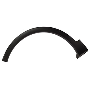 Front Wheel Opening Molding for Kia Sorento 2016-2020, Left Driver, Primed (Ready to Paint) Black, Fits Limited/SX/SX Limited Models, Replacement