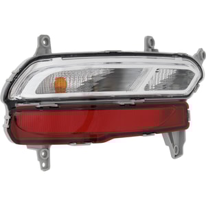 Back Up Light Assembly for Kia Sportage 2020-2022, Left Driver, On Bumper, Replacement