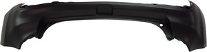 Rear Bumper Cover for Kia Soul 2017-2019, Upper, Primed (Ready to Paint), Suitable for Base/LX/(+/EX Models without Blind Spot Detection), Replacement (CAPA Certified)