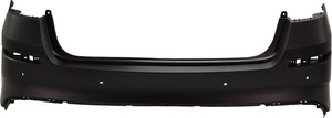 Rear Bumper Cover for Kia Optima 2019-2020, Primed (Ready to Paint), Excluding Hybrid Models, Replacement