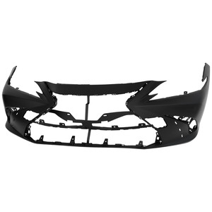 Front Bumper Cover for Lexus ES250 2021-2021 & ES350 2019-2021, Primed (Ready to Paint), With F Sport Package, Without Park Distance Control Sensor Holes, Japan Built Vehicle, Replacement