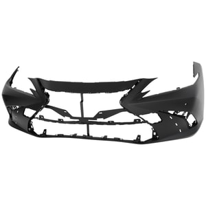 Front Bumper Cover for ES250 2021-2021/ES350 2019-2021, Primed (Ready to Paint), w/ F Sport Package, w/ Park Distance Control Sensor Holes, Japan Built Lexus, Replacement