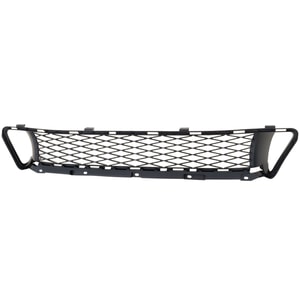 Front Bumper Grille Cover for Lexus IS250/IS350 2011-2015, Black, with Park Distance Control Sensor Holes, Replacement