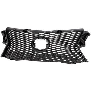 Dark Gray Shell and Insert Grille for Lexus RX350/RX450H 2016-2019, F Sport Model, with Parking Aid Sensor Holes, without Camera Hole, Replacement
