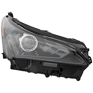 LED Single Beam Headlight Assembly for Lexus NX300/NX300H 2018-2021, Right Passenger Side, Without F Sport Package, Replacement