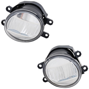 LED Fog Light Assembly for Lexus GS350 2013-2015/NX300 2018-2021, Right Passenger and Left Driver, Clear Lens, without F Sport Package, Replacement