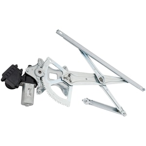 Front Window Regulator with Motor, 10 Pins, Right Passenger for Toyota CT200H 2011-2017, HS250H 2010-2012, RX350, RX450H 2010-2015, Power, Replacement
