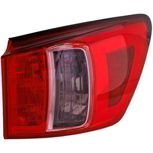 Tail Light for Lexus IS250/IS350 2011-2013, Right Passenger Side, Outer, Lens and Housing, Halogen, Replacement (CAPA Certified)