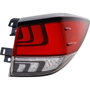 Premium LED Outer Tail Light Assembly for Lexus RX350/RX350L/RX450H/RX450HL 2020-2022, Right Passenger, with LED Signal Light, for Canada/Japan Built Vehicle, Replacement