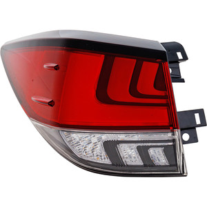 Premium LED Outer Tail Light Assembly for 2020-2022 Lexus RX350/RX350L/RX450H/RX450HL, Left Driver, with LED Signal Light, Suitable for Canada/Japan Built Vehicles, Replacement