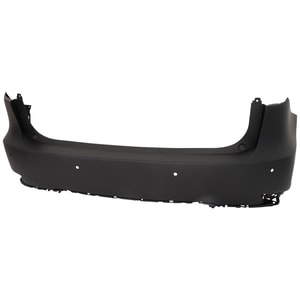 Rear Bumper Cover for Lexus RX350/RX450H 2020-2022, Primed (Ready to Paint), Canada Built Vehicle, with Parking Sensor Holes, Replacement
