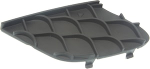 Front Bumper Tow Hook Cover for Mercedes-Benz GLE/GLS-Class 2016-2019, Right Passenger Side, Textured, with AMG and Sport Package, Excludes GLE63/GLS350d Models, Replacement