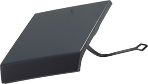 Front Bumper Tow Hook Cover for 2010-2012 Mercedes-Benz GL350/GL450, Primed (Ready to Paint), Replacement