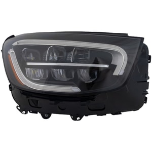 LED Headlight Assembly for Mercedes-Benz GLC-Class 2020-2022, Right Passenger, without Active Lighting and Adaptive Headlight, Replacement
