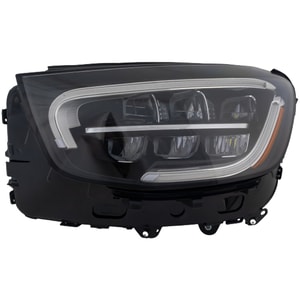 LED Assembly Headlight for Mercedes-Benz GLC-Class 2020-2022, Left Driver, without Active Lighting and Adaptive Headlight, Replacement