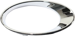 Front Fog Light Molding for Mercedes-Benz C-Class 2008-2011, Left Driver, Primed (Ready to Paint), Without Sport Package, With Bi-HID Headlight, Excluding C63 AMG Model, Replacement