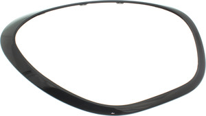 Headlight Bezel for 2011-2016 Mini Cooper Countryman, Right Passenger Side, Black Interior, Replacement