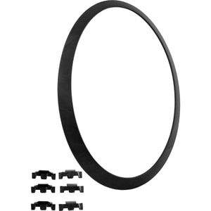 Cooper Headlight Bezel for Mini Cooper Hatchback (2014-2023), Right Passenger Side, Piano Black, Convertible (2016-2021), Replacement