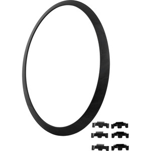 Cooper Headlight Bezel for 2014-2023 Hatchback, 2016-2023 Convertible, Left Driver, Piano Black, Replacement