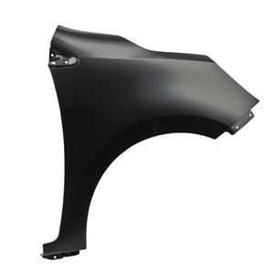 Front Fender for Mitsubishi Mirage/Mirage G4 2021-2024, Right Passenger, Black, Steel, without Side Repeater Light Holes, (Mirage G4, SE Model, Replacement)