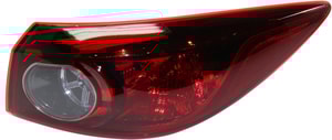 2014 - 2018 Mazda 3 Tail Light Rear Lamp - Right Passenger (CAPA Certified)