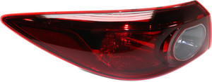 2014 - 2018 Mazda 3 Tail Light Rear Lamp - Left Driver