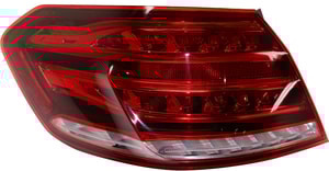 Tail Light Assembly for Mercedes-Benz E-Class Sedan, 2015-2016, Left Driver, Outer, Replacement (CAPA Certified)
