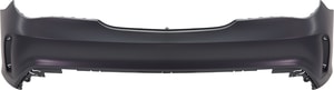 Rear Bumper Cover for Mercedes-Benz CLA45/CLA250 2017-2019, Primed (Ready to Paint), with AMG Styling Package, without Active Park Assist Sensor Holes, Replacement